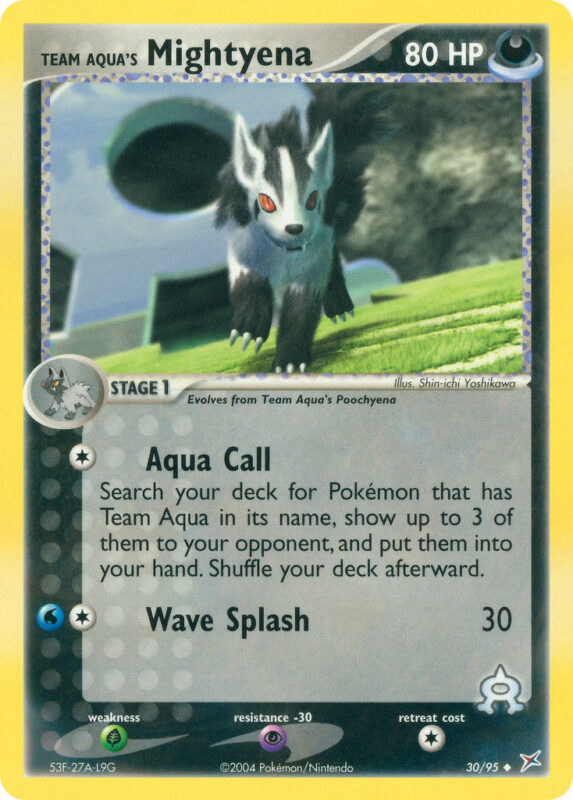 Team Aqua's Mightyena